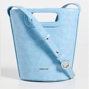 House of Want vegan leather top handle bag